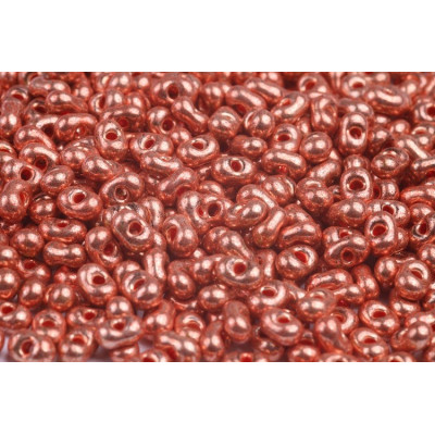 Preciosa Farfalle 4x6mm Copper No. 63 | Czech Glass Beads