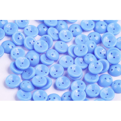 Preciosa Piggy Beads 4x8mm Blue Opaque 3310 | Czech Glass