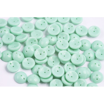 Preciosa Piggy Beads 4x8mm Opaque Green 53110 | Czech Glass