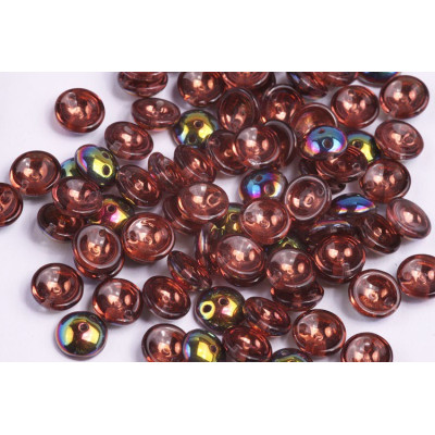 Preciosa Piggy Beads 4x8mm Iridescent Violet 20020/27105 | 15pcs