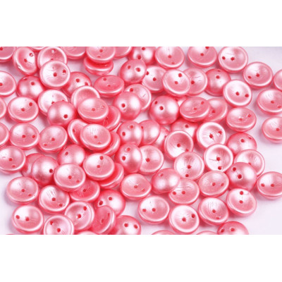 Preciosa Piggy Beads 4x8mm Pastel Light Coral 25007 | Czech Glass