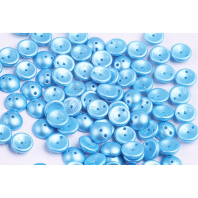 Preciosa Piggy Beads 4x8mm Pastel Turquoise 25020 | Glass Beads