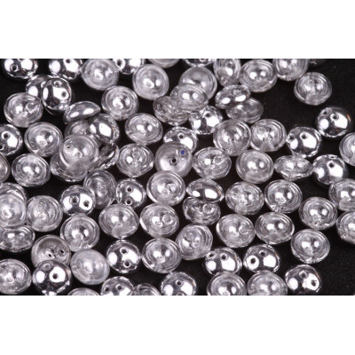 Preciosa Piggy Beads 4x8mm Crystal Labrador 00030/27001 | Glass Beads