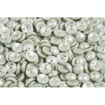 Preciosa Piggy Beads 4x8mm Green Luster 02010/14457 | Czech Glass