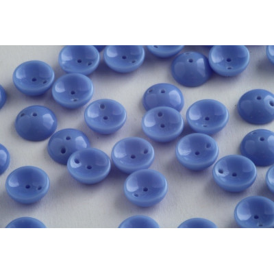 Preciosa Piggy Beads 4x8mm Opaque Light Blue 33020 | Czech Glass