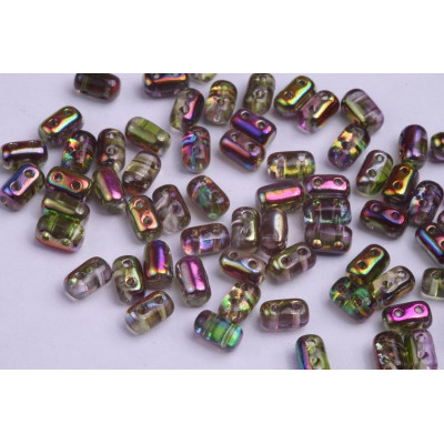 Matubo™ Rulla 3x5mm Magic Violet Green 00030/95000 | Czech Glass