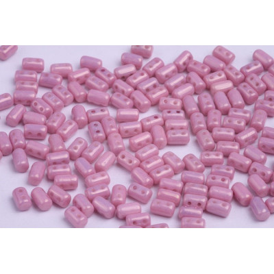 Matubo™ Rulla 3x5mm Chalk Lila Luster 14494 | Czech Glass