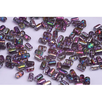 Matubo Rulla Beads 3x5mm Magic Violet Grey 00030/95500 | Czech Glass