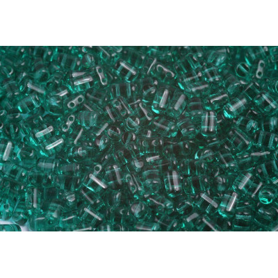 Matubo Rulla 3x5mm Emerald Green 50720 | Czech Two-Hole Beads