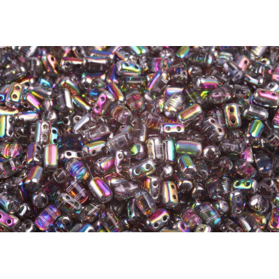Matubo Rulla 3x5mm Crystal Vitrail 00030/28101 | Czech Beads