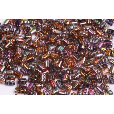Matubo™ Rulla Magic Orange Grey 3x5mm 00030/95300 | Czech Beads
