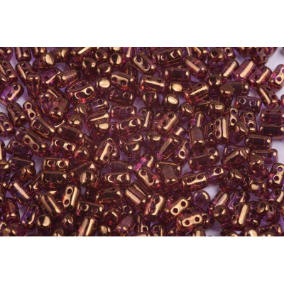 Matubo™ Rulla 3x5mm Crystal Violet Luster 14496 | 2-Hole Beads