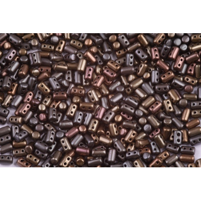 Matubo™ Rulla 3x5mm Crystal Grey Rainbow 01670 | Czech Glass