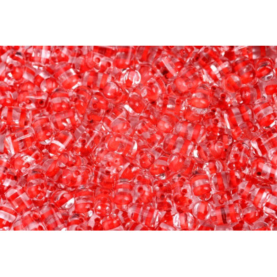 Matubo Rulla 3x5mm Crystal Red Lined 00030/44893 | Czech Glass