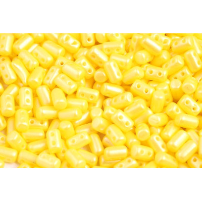 Matubo™ Rulla 2-Hole Beads Pearl Shine Amber 02010/24002 3x5mm