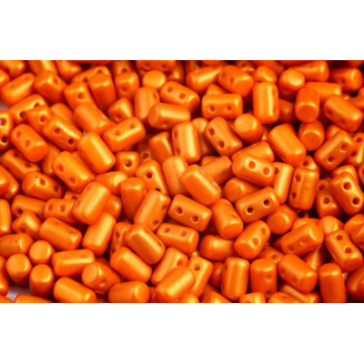 Matubo Rulla 3x5mm Gold Shine Minium 02010/24109 | Czech Glass Beads