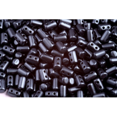 Matubo™ Rulla 3x5mm Pastel Dark Grey Hematite 25037 | Czech Glass