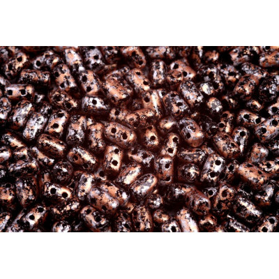 Matubo Rulla Beads 3x5mm Tweedy Light Copper 23980/45709
