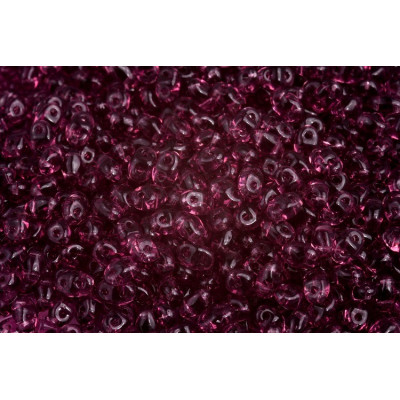 Matubo MiniDuo 2x4mm Amethyst 20060 | Czech Two-Hole Glass Beads