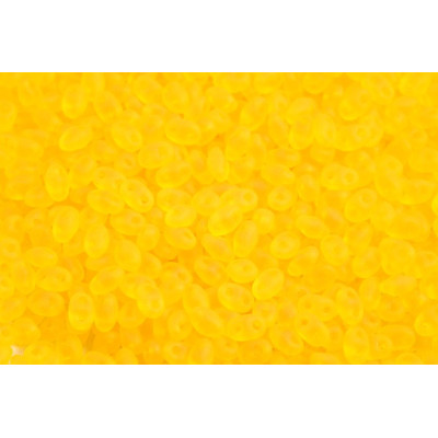 Matubo MiniDuo Orange Hyacinth 80020/84110 | 2x4mm Czech Glass