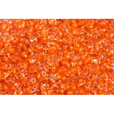 Matubo MiniDuo 2x4mm Crystal Light Topaz Lined 00030/44887