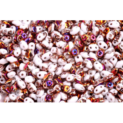 Matubo MiniDuo 2x4mm Chalk Sliperit 03000/29500 | Czech Beads