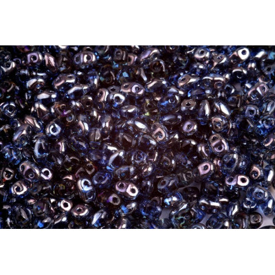 Matubo MiniDuo 2x4mm Sapphire Celsian 30060/22501 | Czech Beads