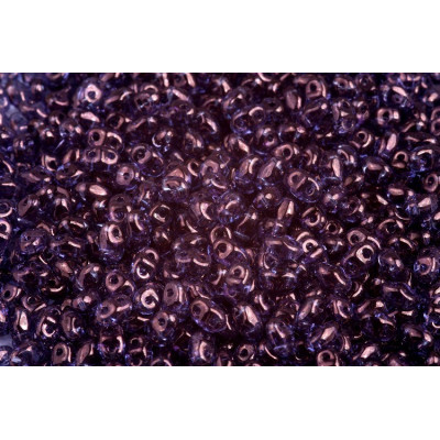 Matubo MiniDuo 2x4mm Vega on Tanzanite 20500/15726 | Glass Beads