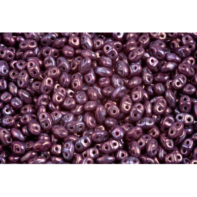 Matubo MiniDuo Opaque Violet Nebula 23020/15001 | 2x4mm