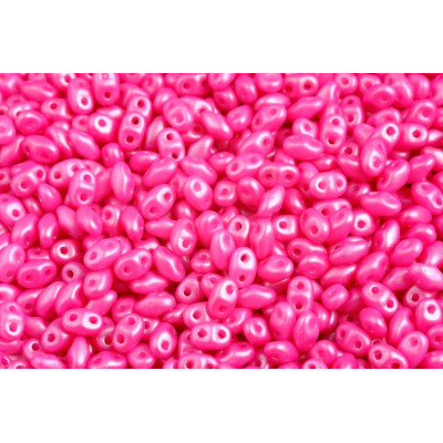 Fuchsia Matubo™ MiniDuo 2x4mm Beads 02010/24512 | Czech Glass