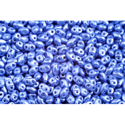Matubo MiniDuo 2x4mm Pastel Sapphire 02010/25015 | Czech Beads