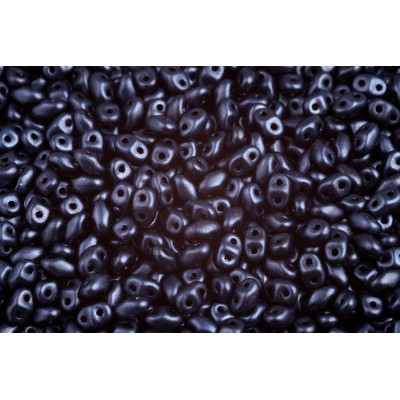 Matubo MiniDuo 2x4mm Metallic Suede Dark Blue 23980/79032 Glass Beads