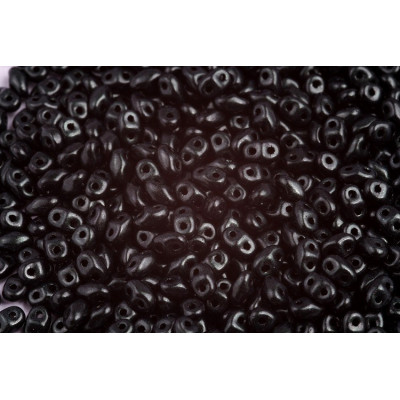 Matubo MiniDuo 2x4mm Metallic Suede Blue/Green 79052 | Czech Beads