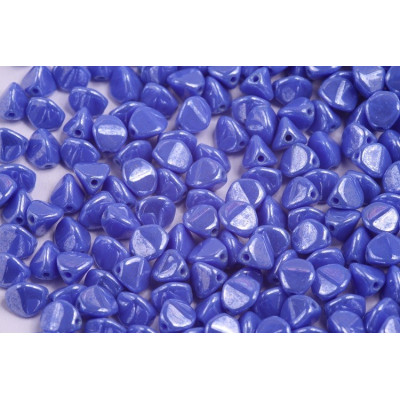 Pinch Beads 7mm Opaque Light Blue White Luster 33020/14400 | Rutkovsky