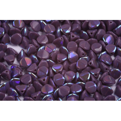 7mm Pinch Beads Violet AB 23040/28701 | Rutkovsky Czech Glass