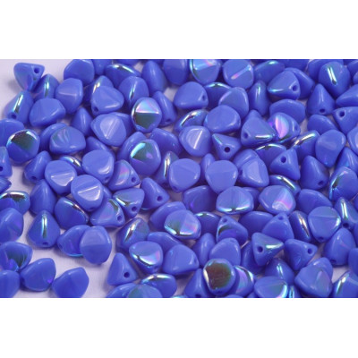 Pinch Beads 7 mm Royal AB Blue 33050/28701 | Czech Glass Beads