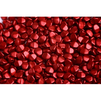 Pinch Beads 5x5 mm Crystal Lava Red 00030/01890