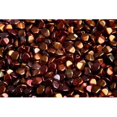 Pinch Beads Crystal Violet Rainbow 00030/01640 | Rutkovsky Glass