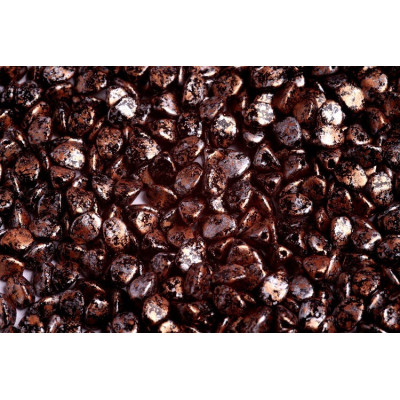 Pinch Beads Tweedy Light Copper 23980/45709 5x5mm | Czech Glass