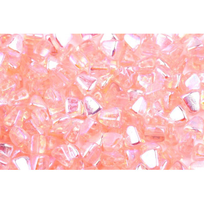 Matubo Nib-Bit 6x5mm Rosaline AB 70120/28703 | Czech Glass Beads