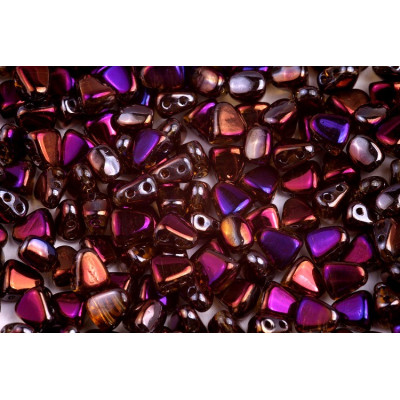 Matubo Nib-Bit 6x5mm Topaz Full Brown Flare 23003 | Czech Beads