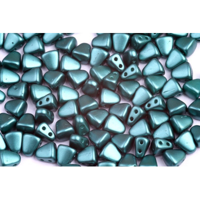 Matubo™ Nib-Bit 6x5mm Pastel Dark Chrysolite 02010/25027 | Czech Glass