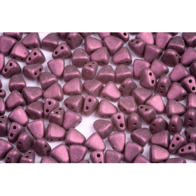 Matubo Nib-Bit 6x5mm Metallic Suede Pink 23980/79086 | Glass Beads