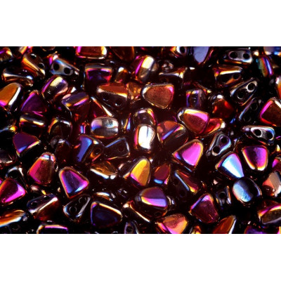 Matubo Nib-Bit 6x5mm Jet Full Sliperit 23980/29503 | Czech Beads