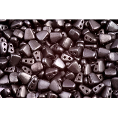 Matubo Nib-Bit 6x5mm Crystal Bronze Gunmetal 01690 | Czech Beads