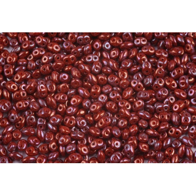 Matubo Superduo Opaque Orange Nebula 93140/15001 | Czech Beads