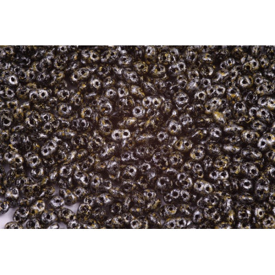 Matubo Superduo Tweedy Silver 2.5x5mm 23980/45702 | Czech Beads