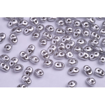 Matubo Superduo Silver Crystal Full Labrador 00030/27000 | 2-Hole