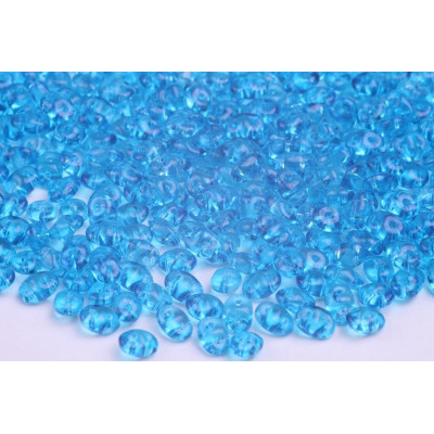 Matubo Superduo 2.5x5mm Crystal Blue 10016 | Czech Glass Beads