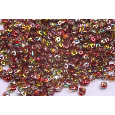 Matubo Superduo Magic Orange Grey 00030/95300 | 2.5x5mm Czech Beads
